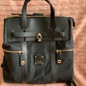 Henri Bendel Black Jetsetter Backpack (Large)